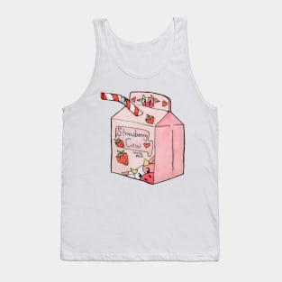 Strawberry cow Tank Top